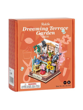 New Rolife Dreaming Terrace Garden DIY Miniature House DS030